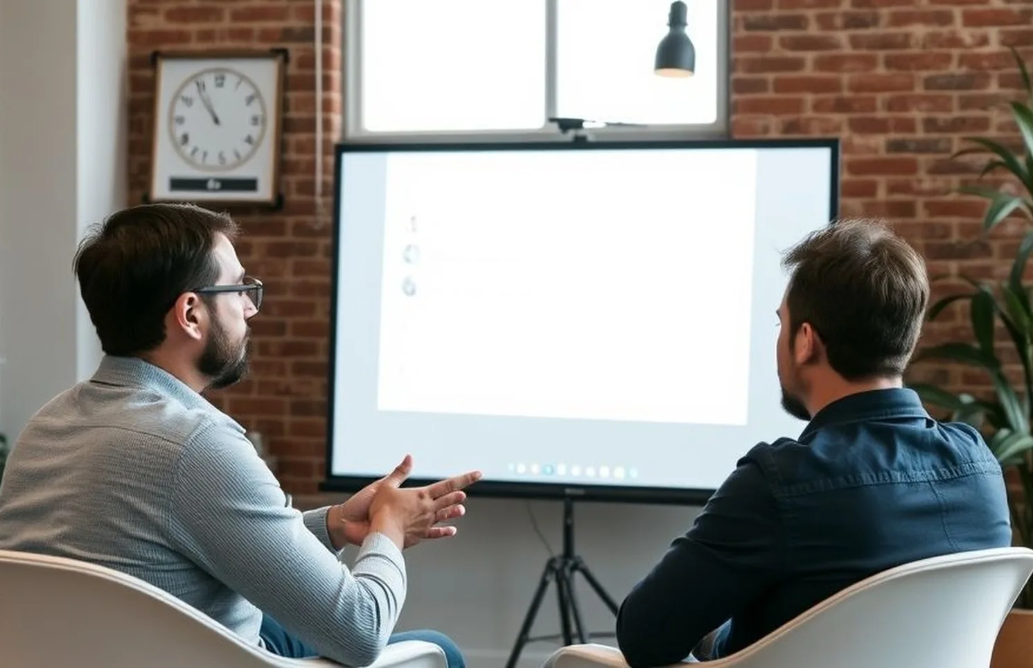 Business coaching session